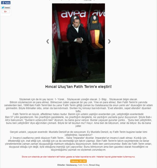 HINCAL ULUÇ FATİH TERİM